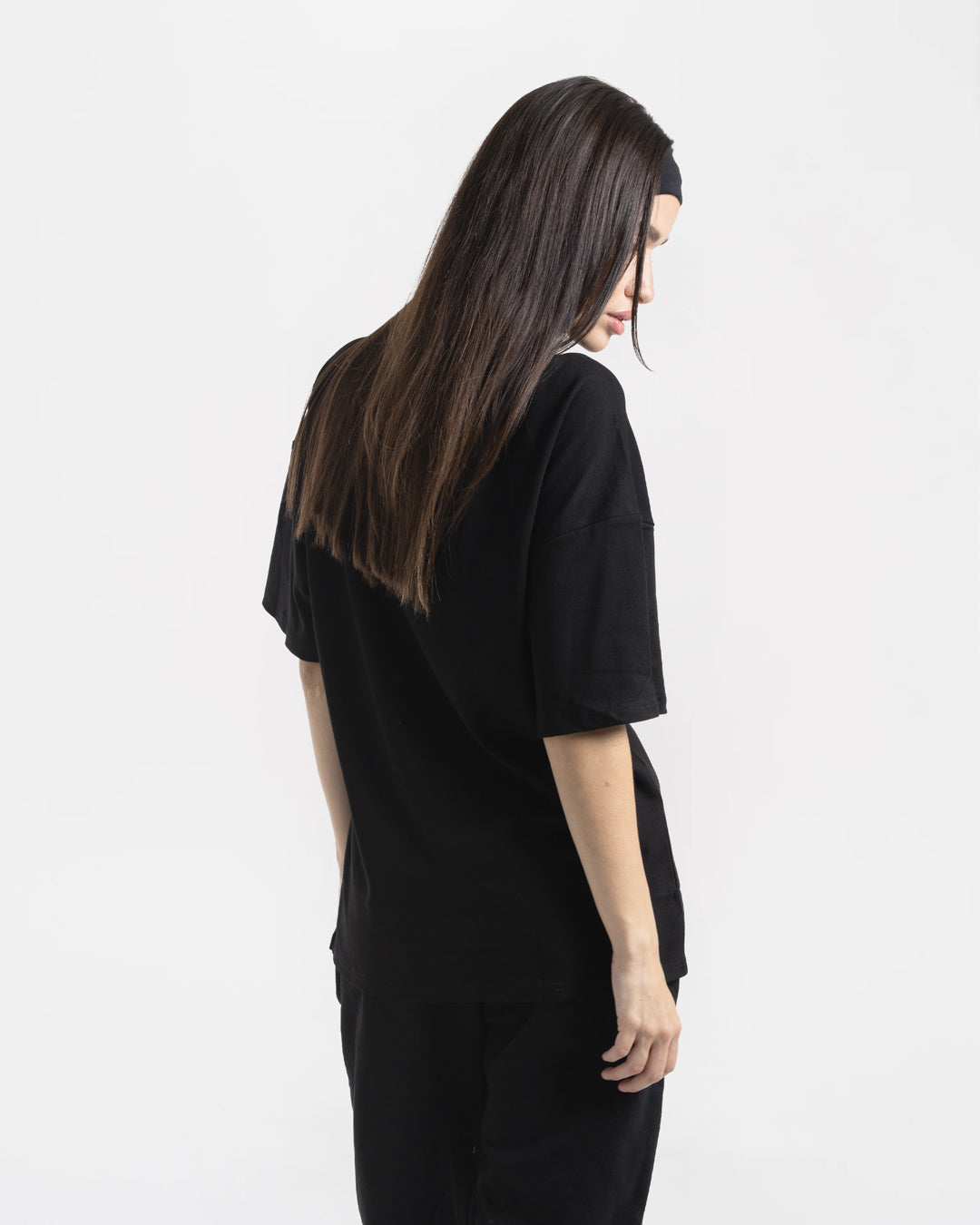 East Street Oversized T-Shirt - Black