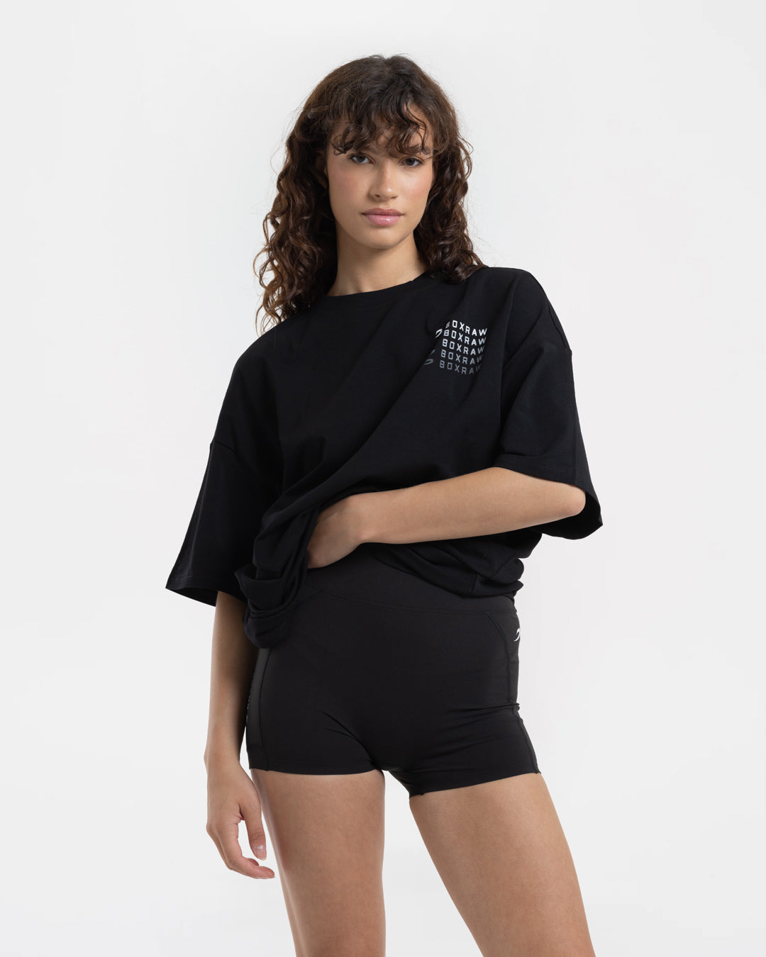 Hold 'Em Scold 'Em Oversized T-Shirt - Black