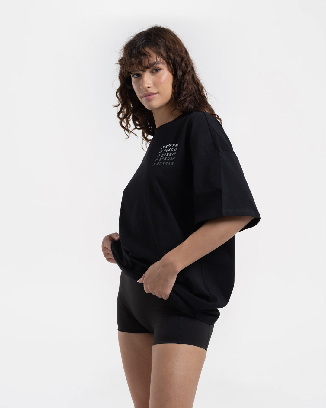Hold 'Em Scold 'Em Oversized T-Shirt - Black