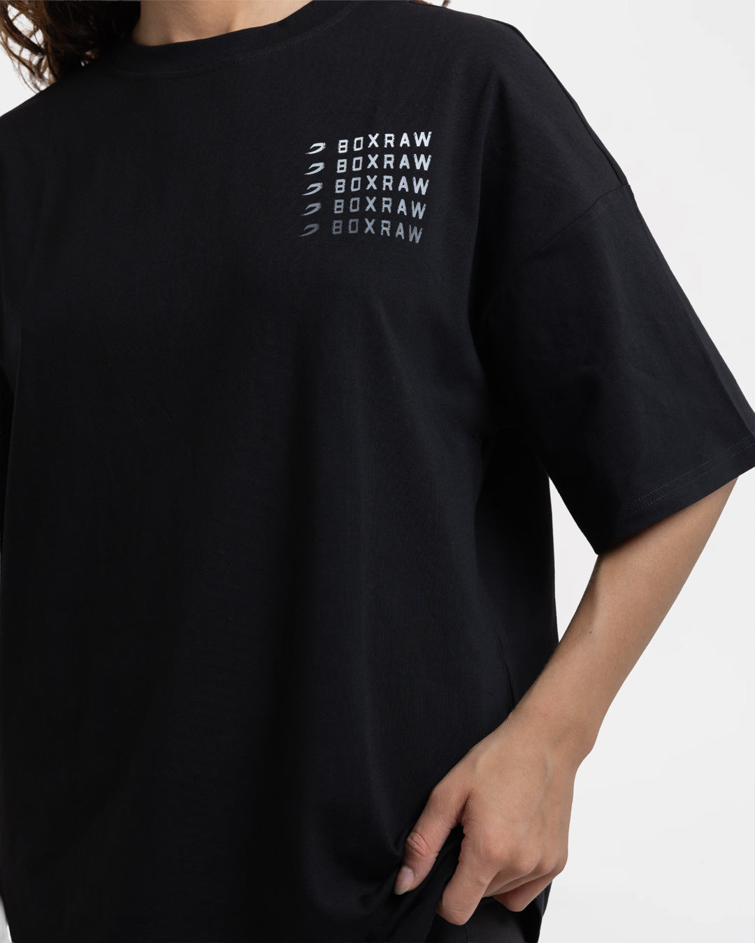 Hold 'Em Scold 'Em Oversized T-Shirt - Black