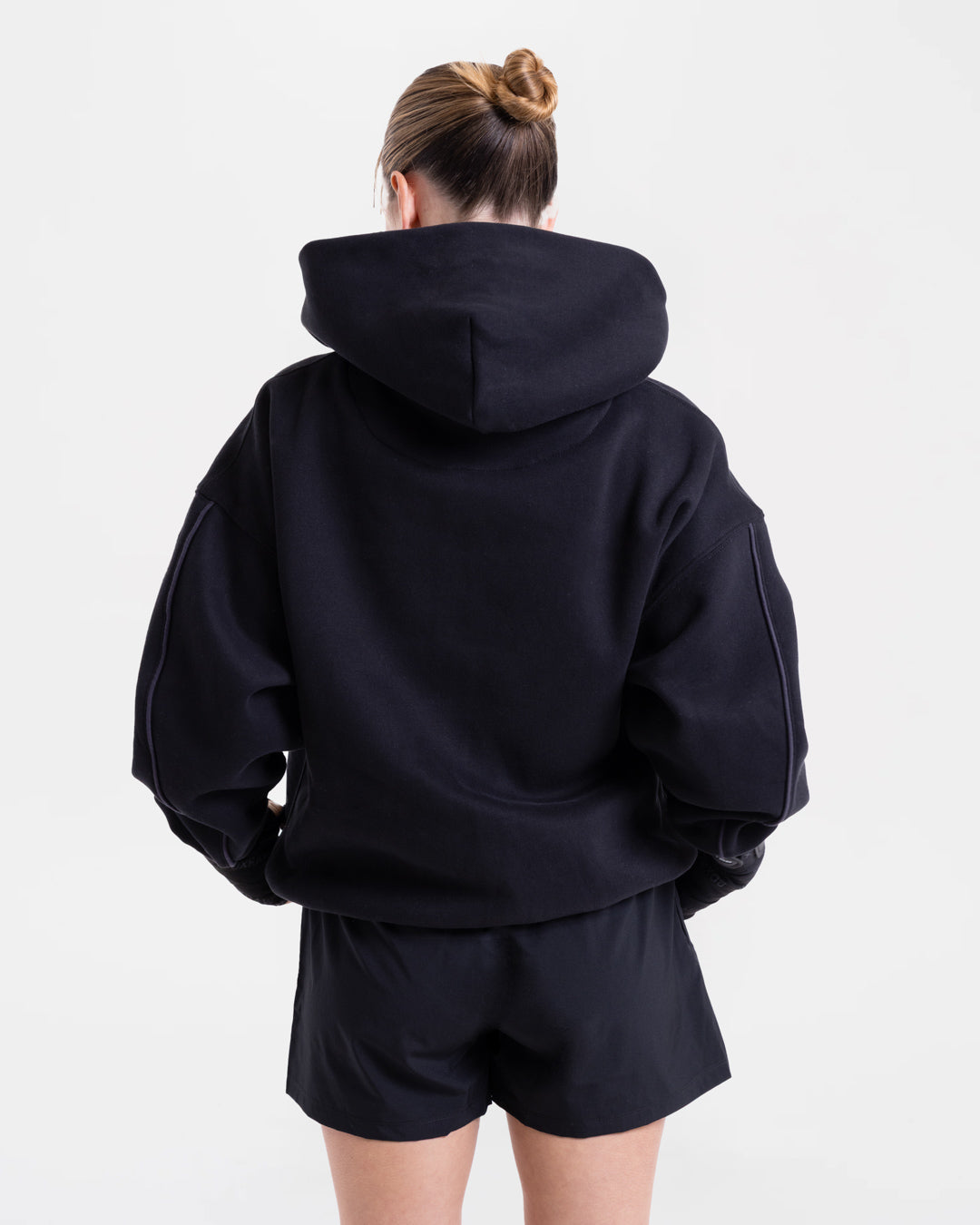 JoAnn Zip Hoodie - Black