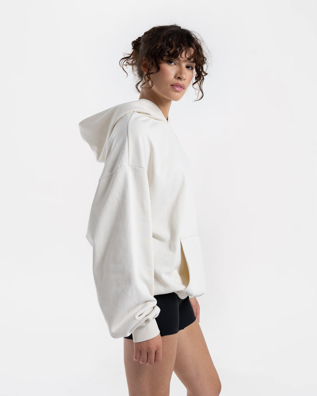Sparring Club Oversized Hoodie - Washed Beige