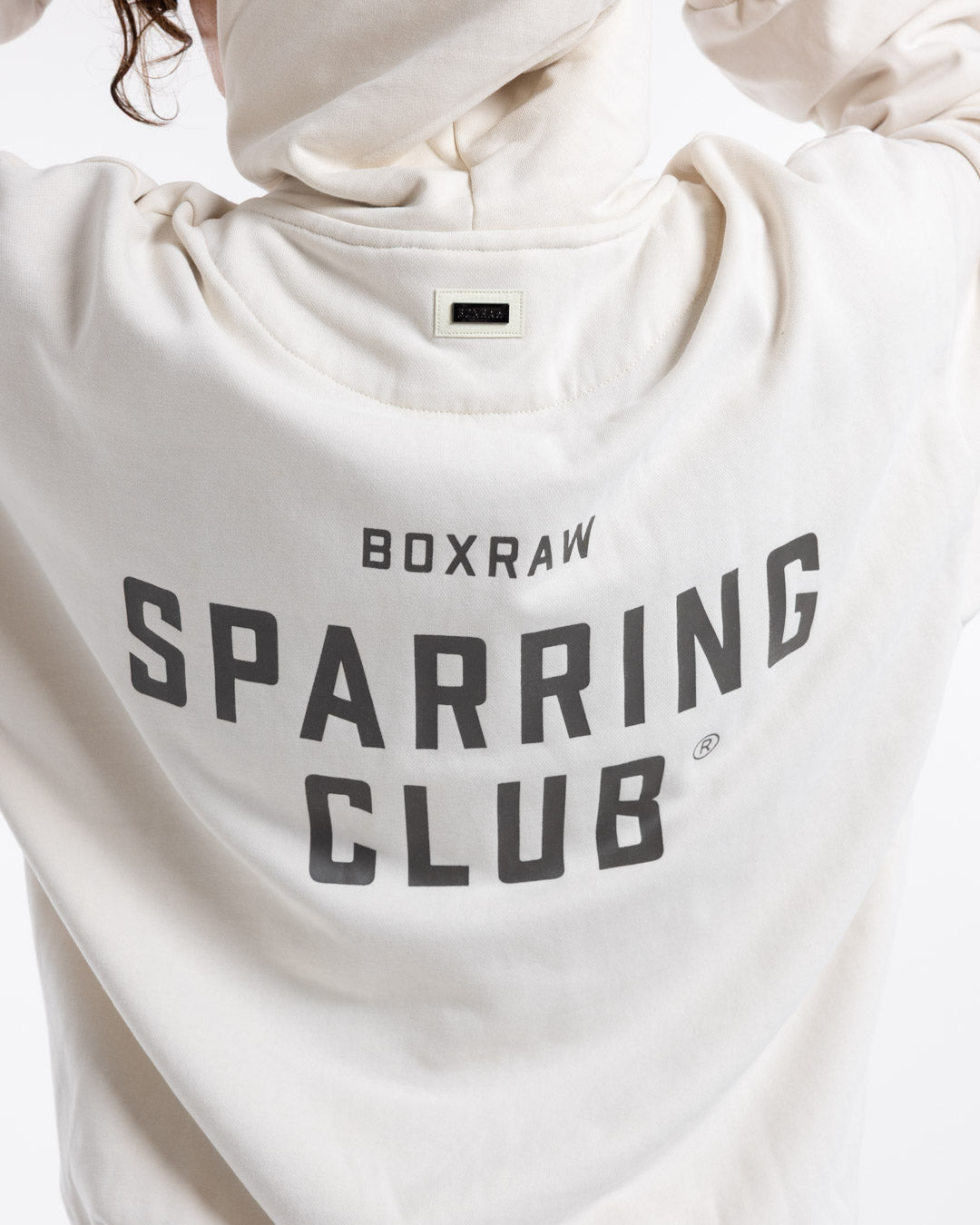 Sparring Club Oversized Hoodie - Washed Beige