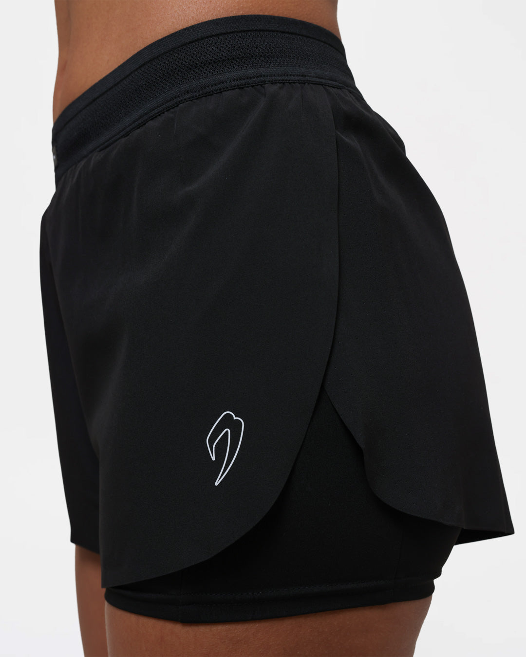Tunero 2-in-1 Shorts - Black