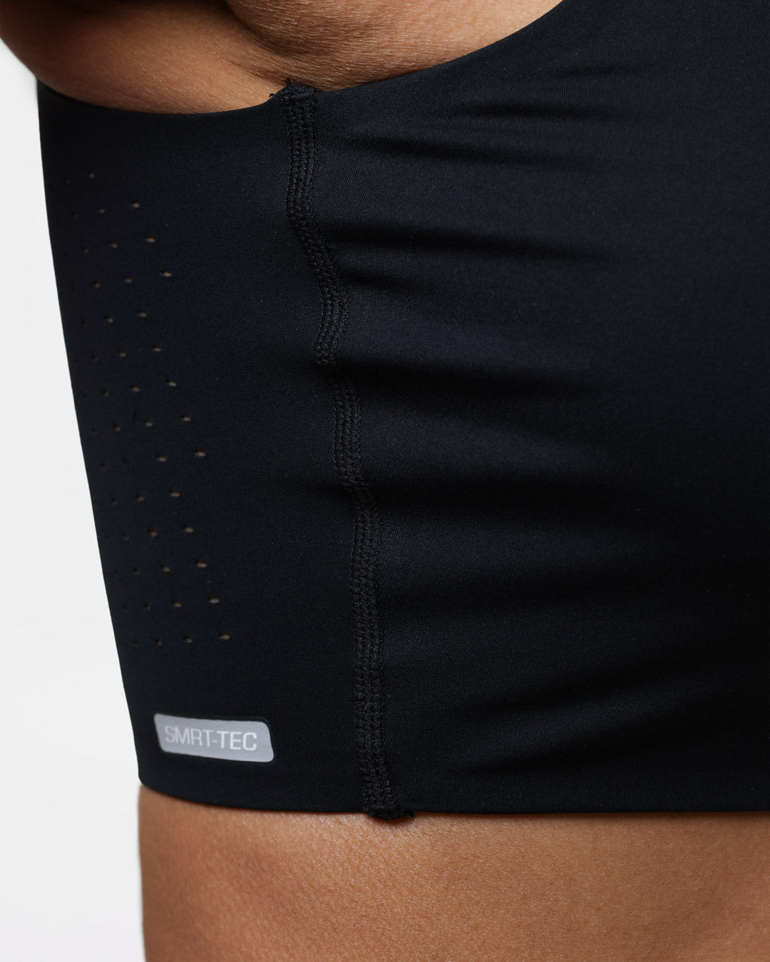 Tunero Racer Sports Bra - Black