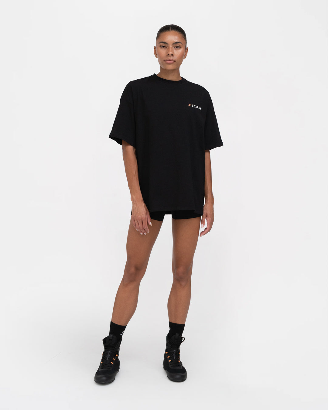 We Don't Play Boxing Oversized T-Shirt - Black