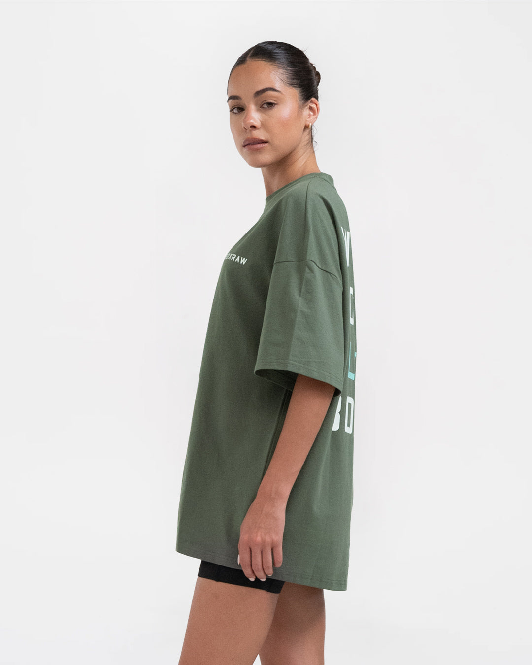We Don't Play Boxing Oversized T-Shirt - Green