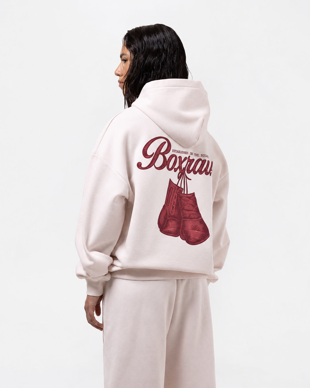 Established Oversized Hoodie - Pink