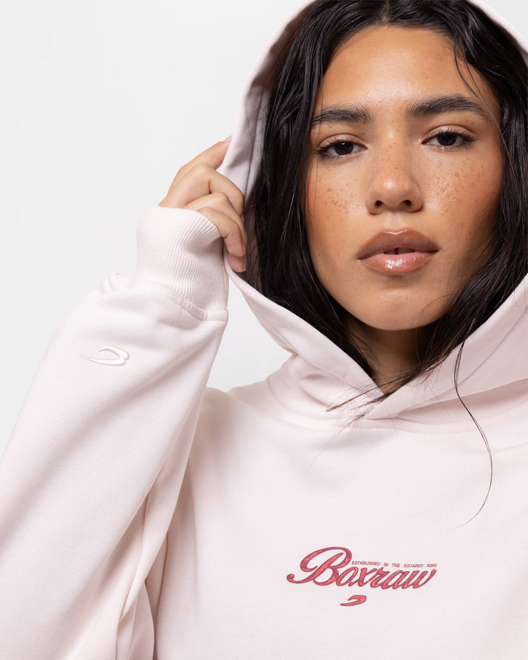 Established Oversized Hoodie - Pink