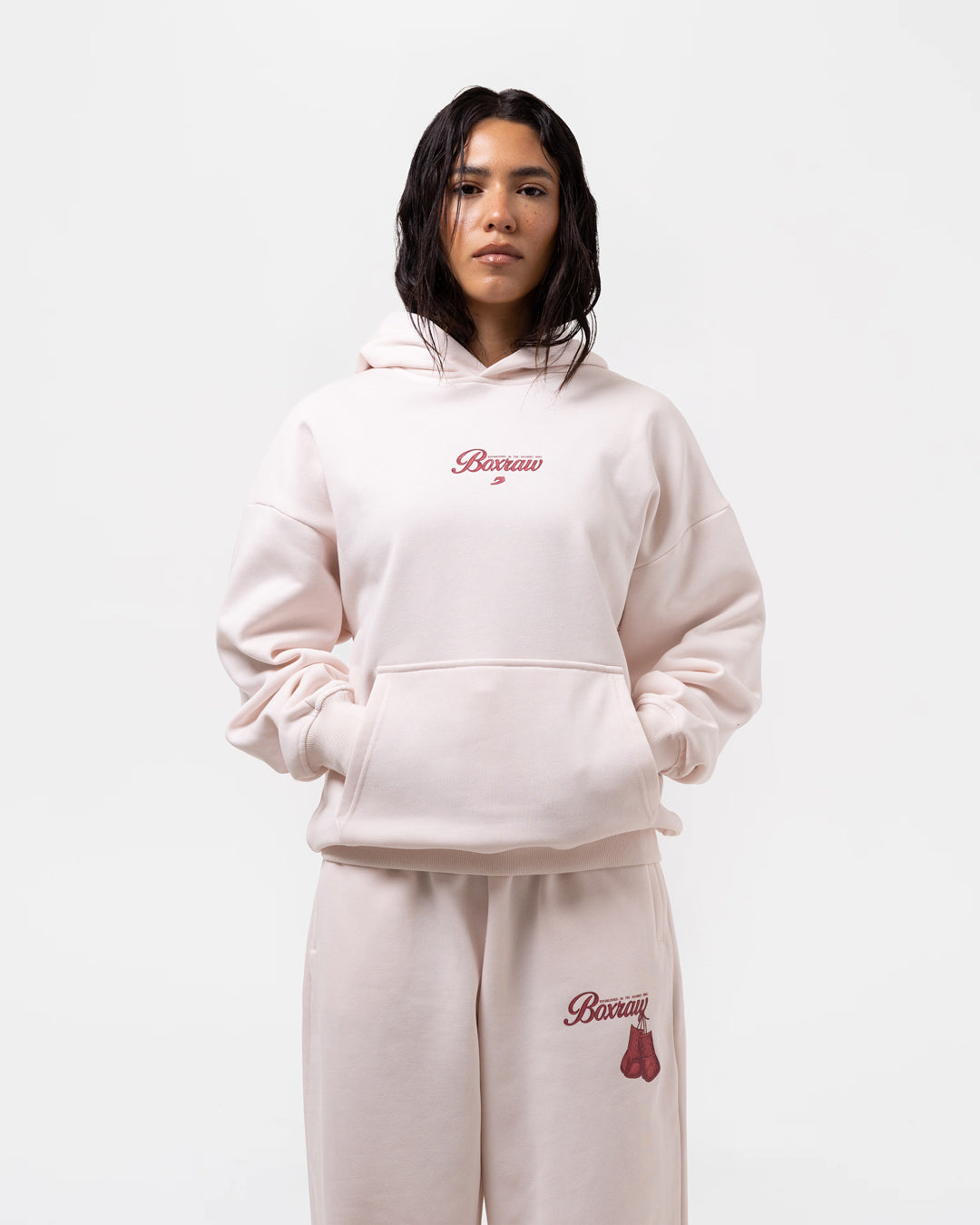 Established Oversized Hoodie - Pink