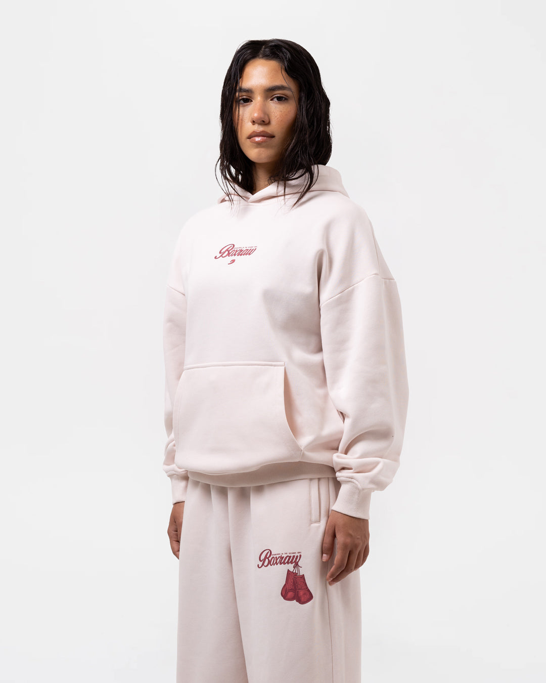 Established Oversized Hoodie - Pink
