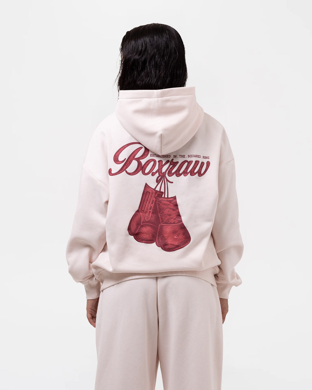 Established Oversized Hoodie - Pink