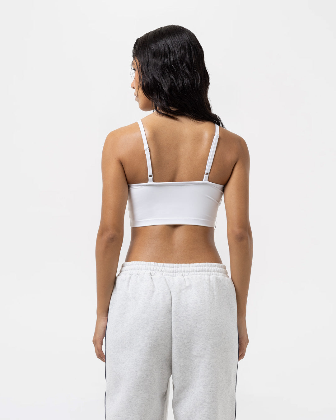 Tammy Tank Bralette - White