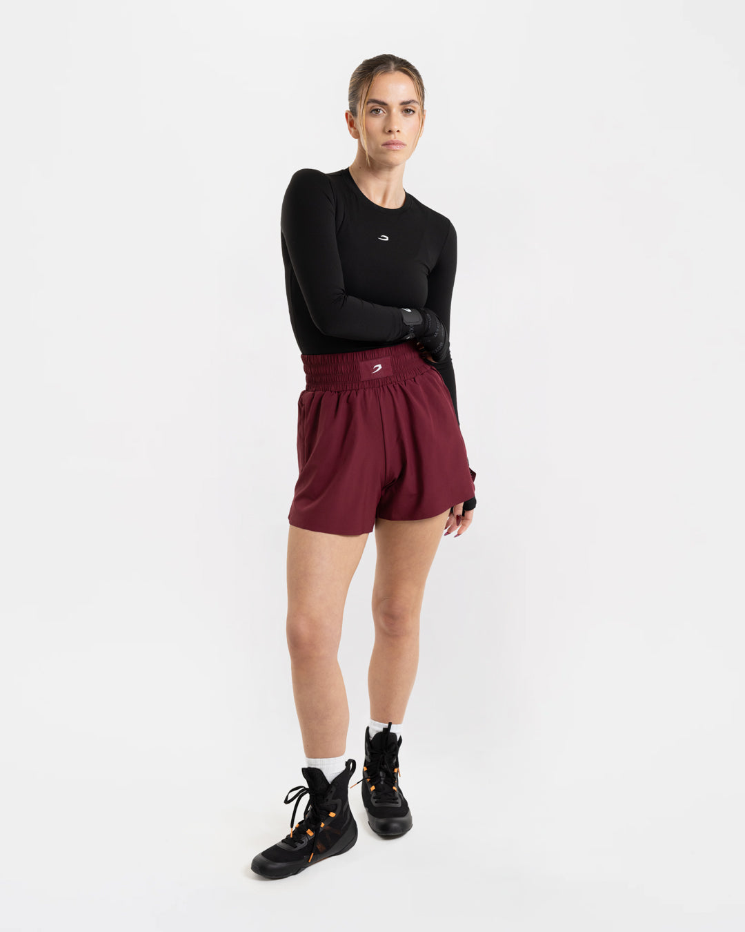 Tammy Shorts - Burgundy