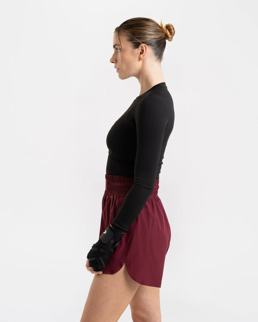 Tammy Shorts - Burgundy