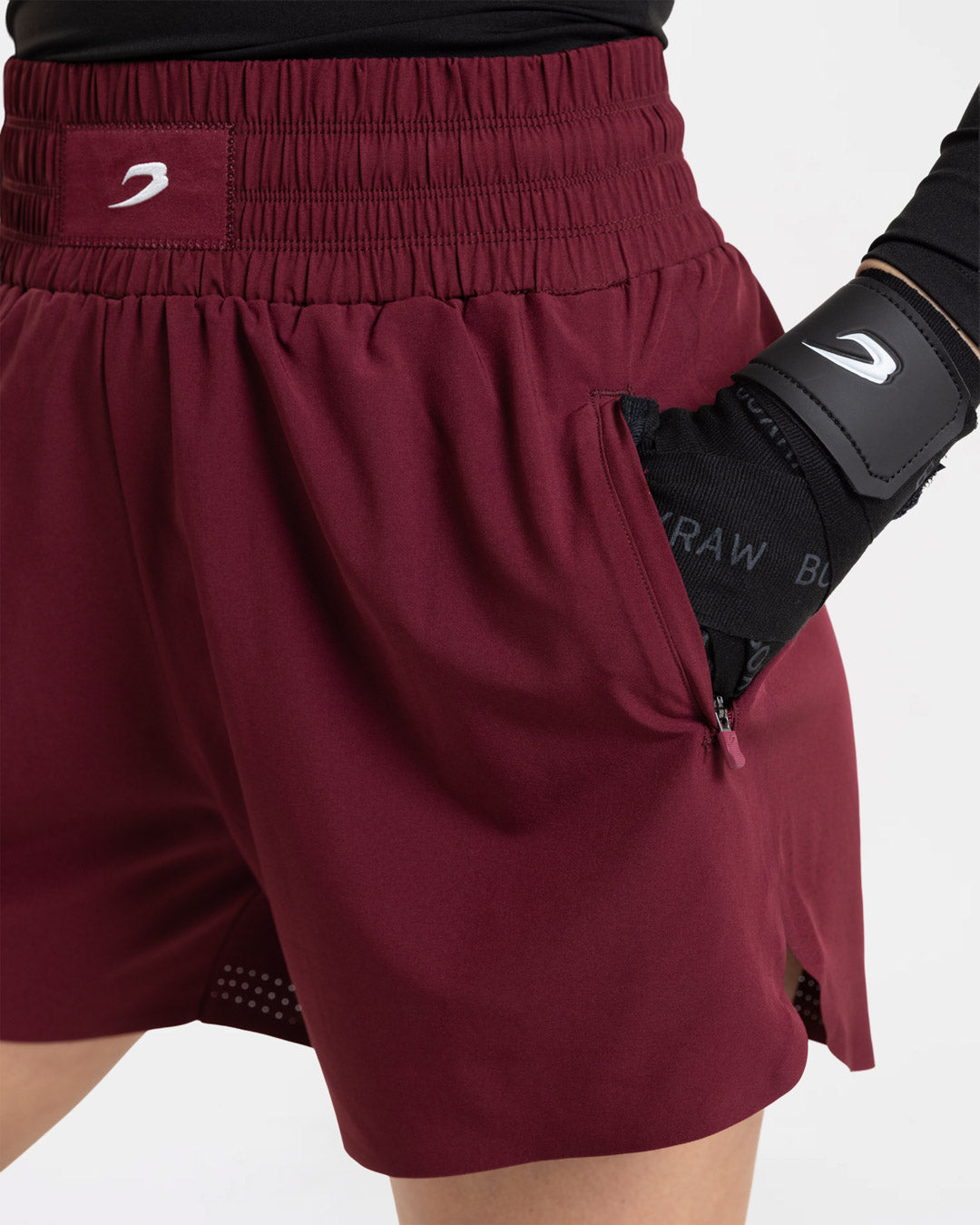 Tammy Shorts - Burgundy