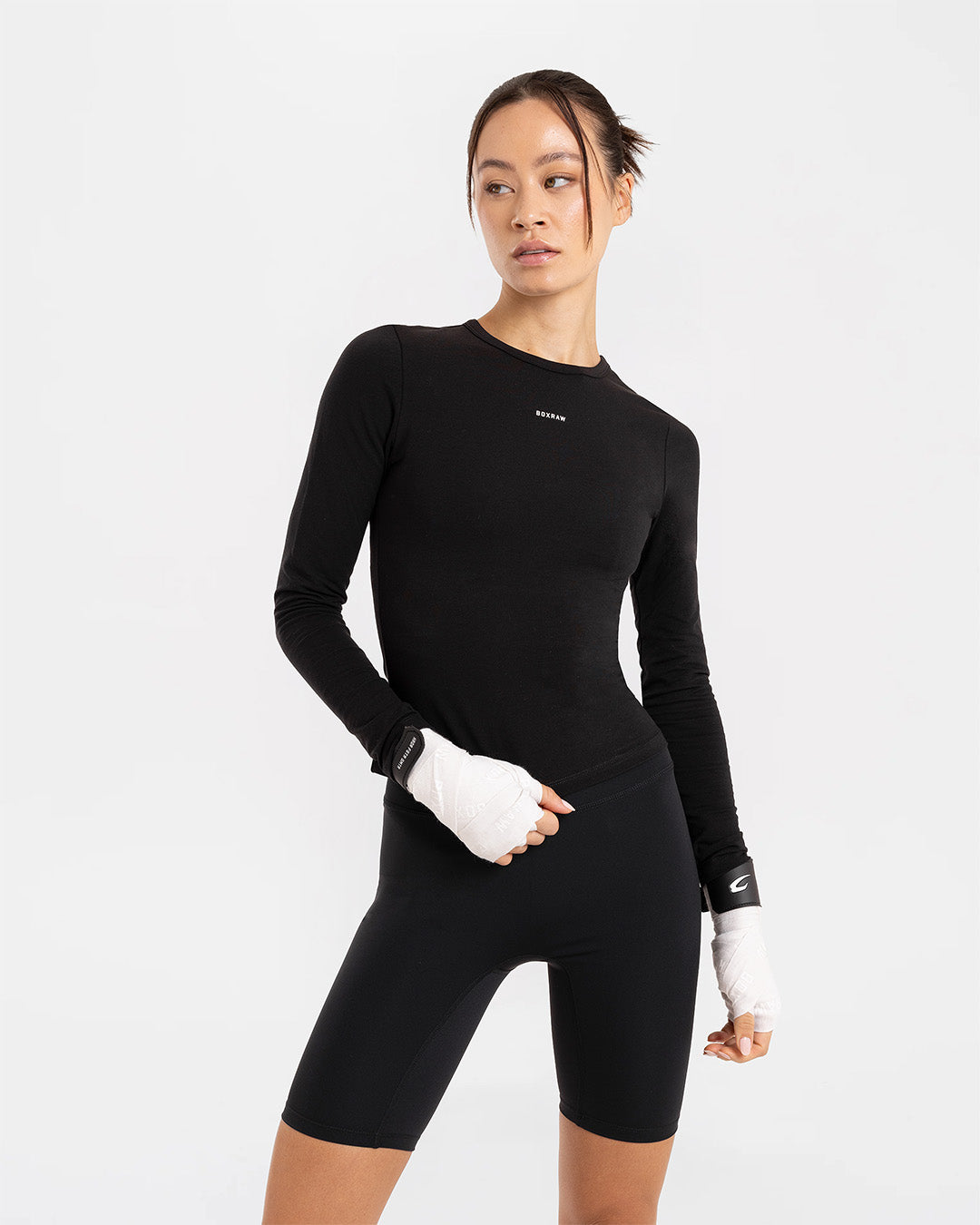 Annie Long Sleeve T-Shirt - Black