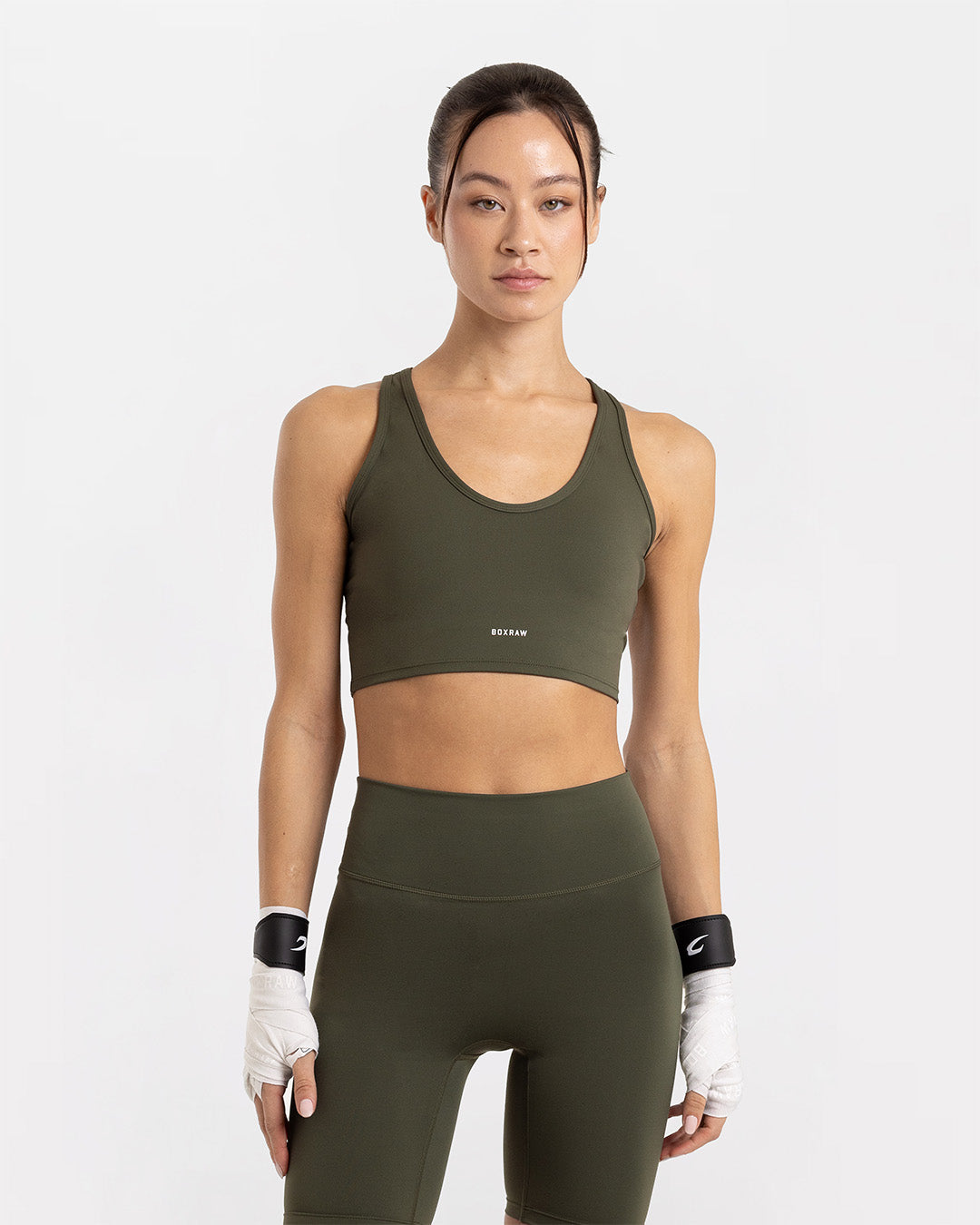 Annie Tank Bra - Dark Olive