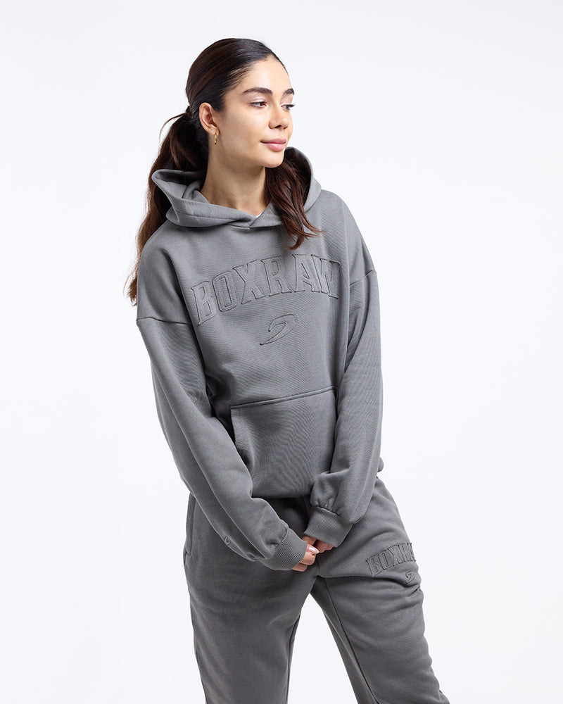 East Street Hoodie - Distressed Grey