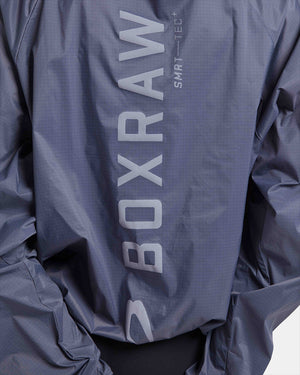 Genaro Zip Up Windbreaker - Charcoal