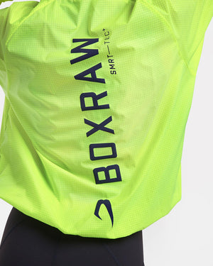 Genaro Zip Up Windbreaker - Neon Yellow