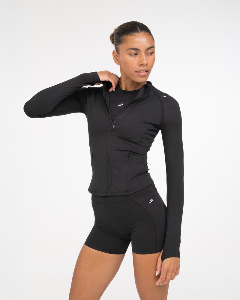 Jackie Training Jacket - Black