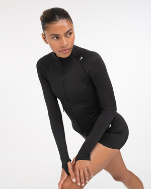 Jackie Training Jacket - Black