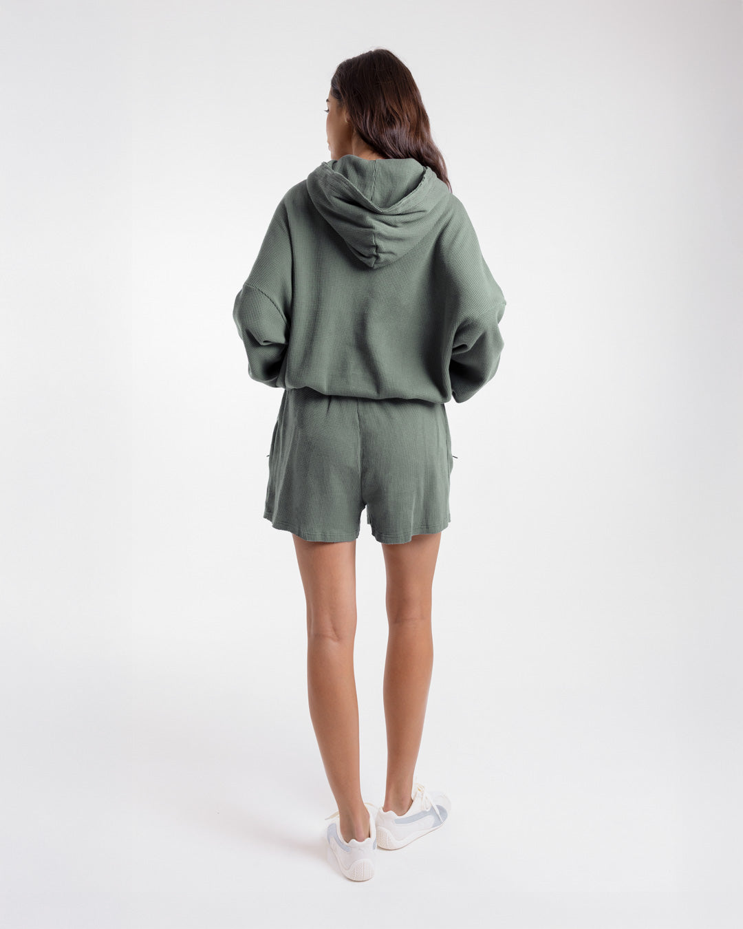 Shirley Waffle Shorts - Green