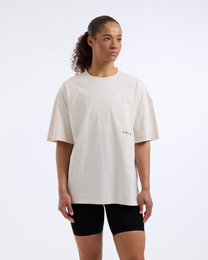 Sparring Club Oversized T-Shirt - Washed Beige