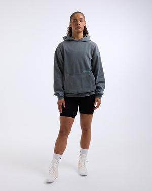 Sparring Club Oversized Hoodie - Washed Charcoal