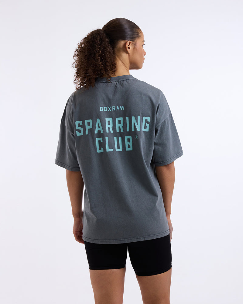 Sparring Club Oversized T-Shirt - Washed Charcoal