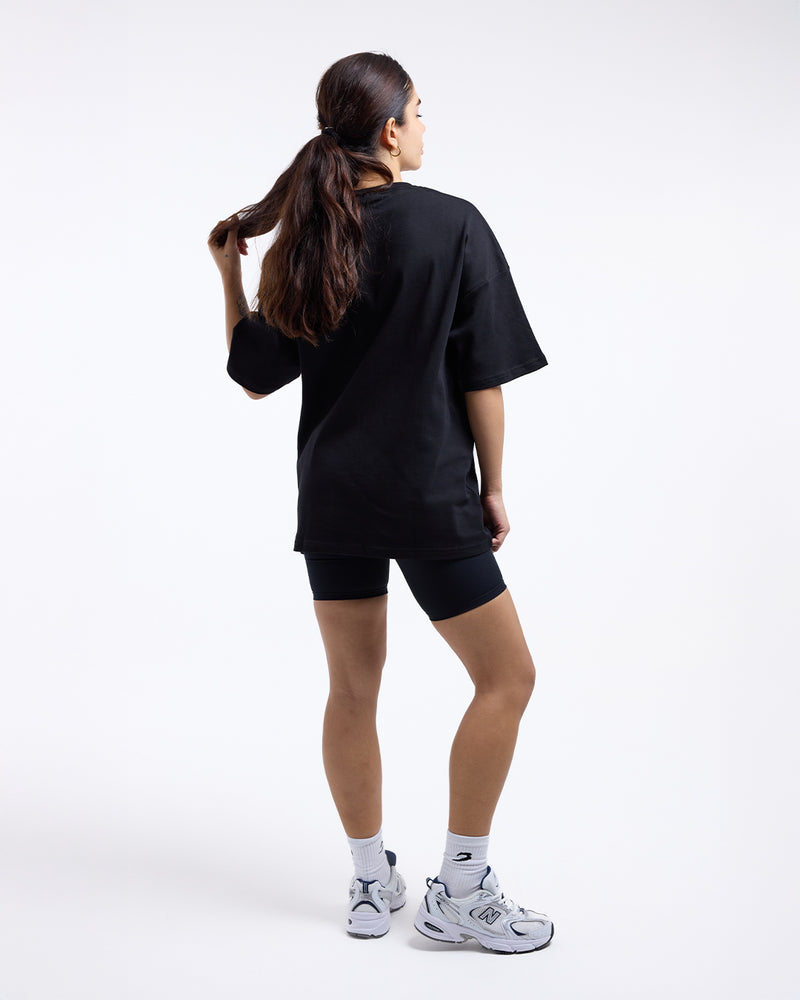 Strike Oversized T-Shirt - Black