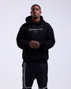 Bivol x BOXRAW Oversized Hoodie - Black