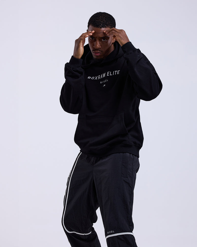 Bivol x BOXRAW Oversized Hoodie - Black