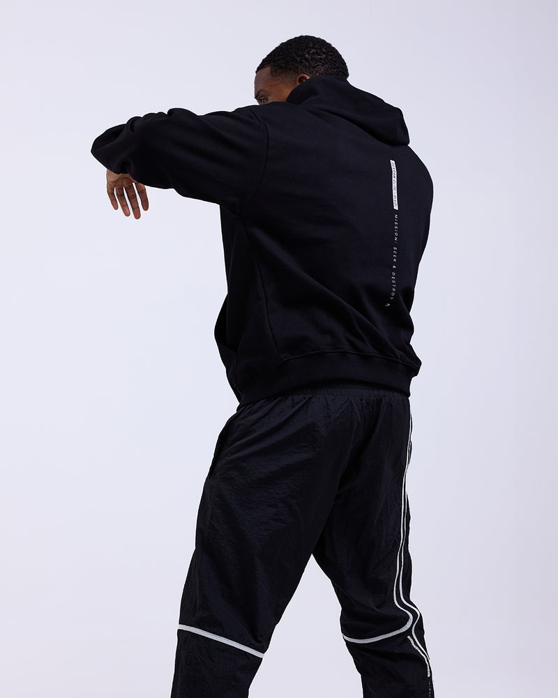 Bivol x BOXRAW Oversized Hoodie - Black