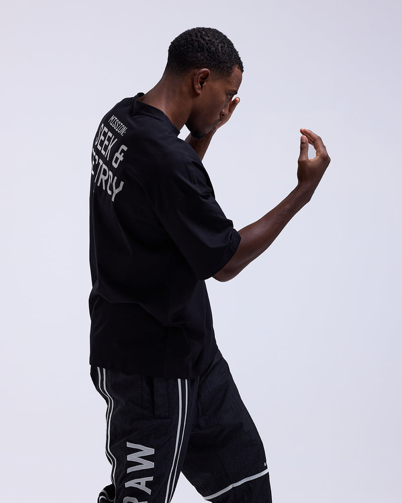 Bivol x BOXRAW Oversized T-Shirt - Black