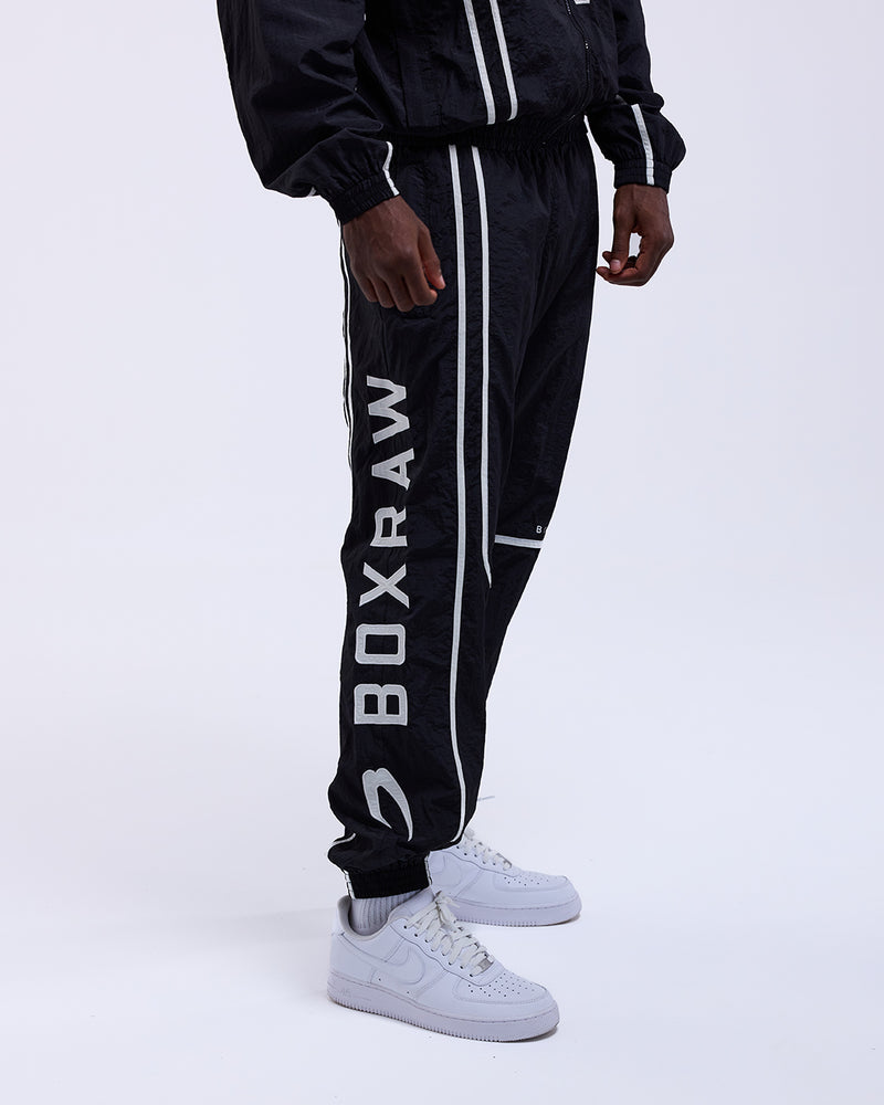 Bivol x BOXRAW Track Bottoms Black