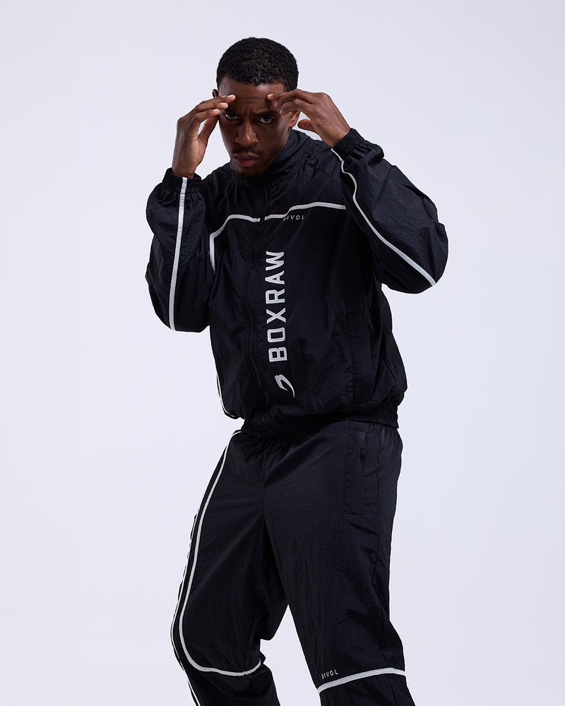 Bivol x BOXRAW Track Jacket - Black