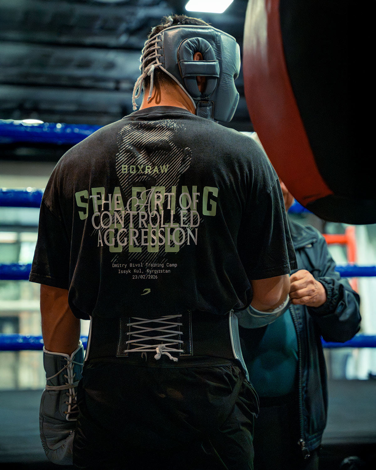 Bivol x Sparring Club Oversized T-Shirt - Washed Black