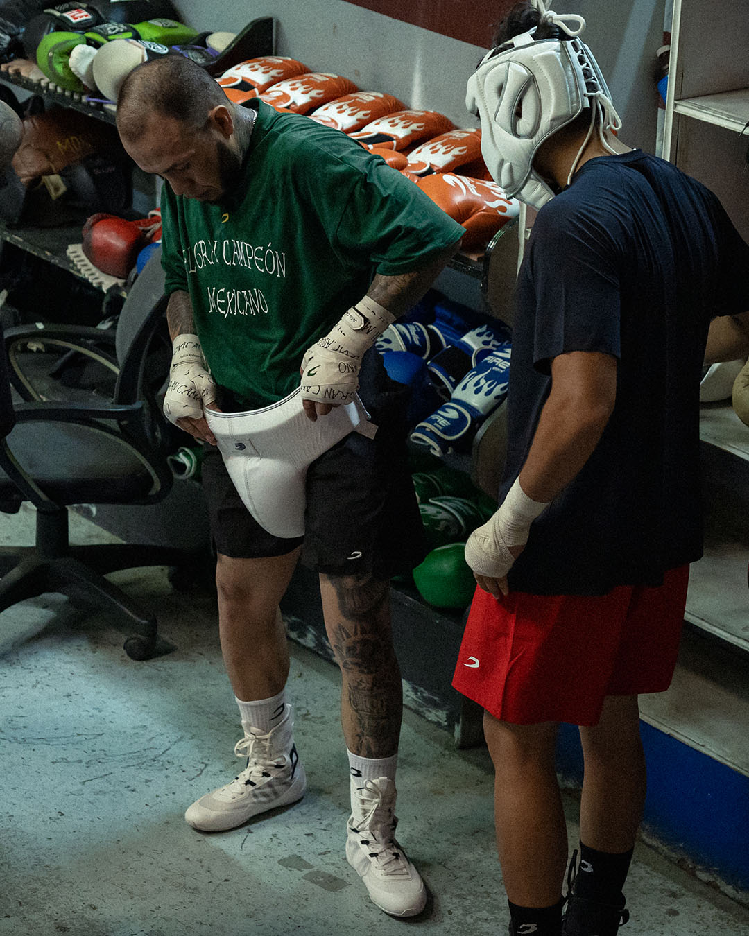 Chávez x BOXRAW Oversized T-Shirt - Green