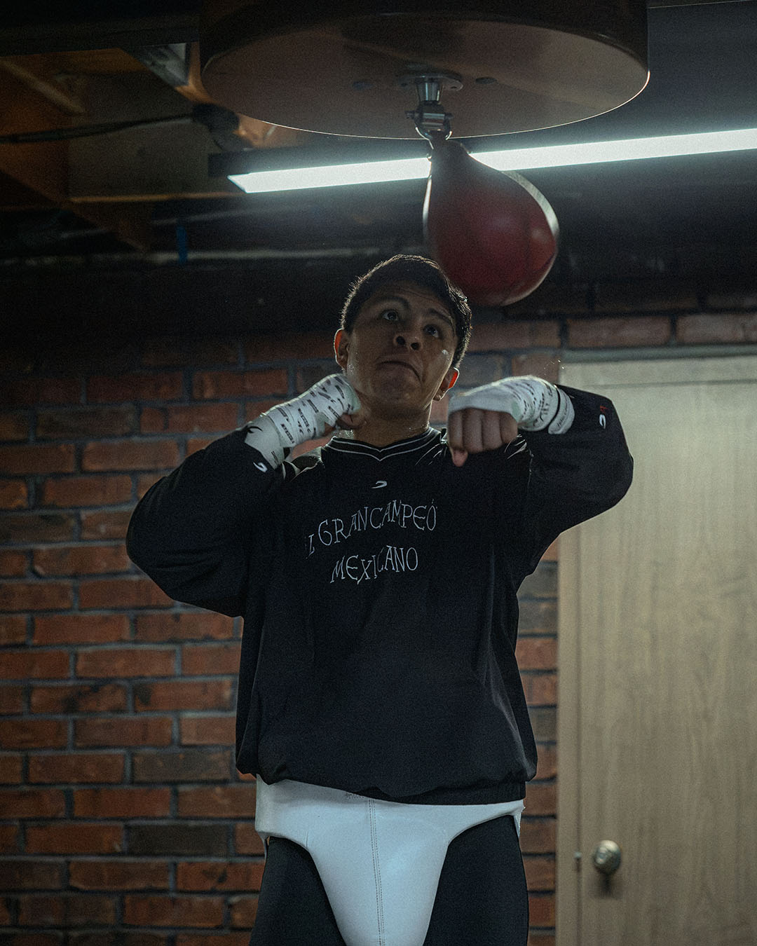 Chávez x BOXRAW Shell Sweatshirt - Black