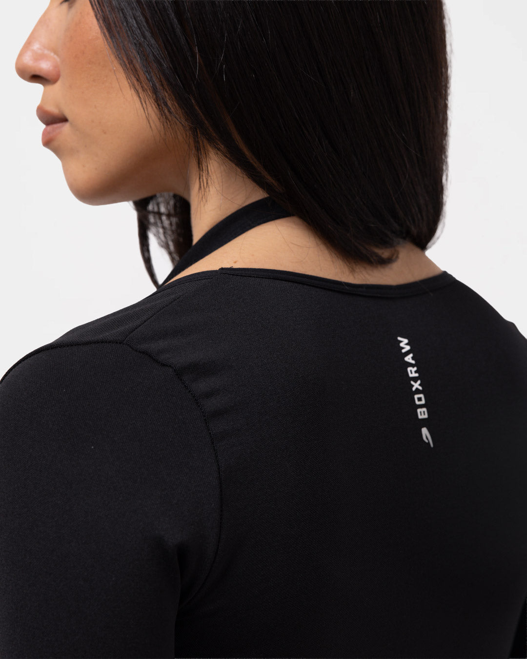 Giselle Seamless Long Sleeve T-Shirt - Black