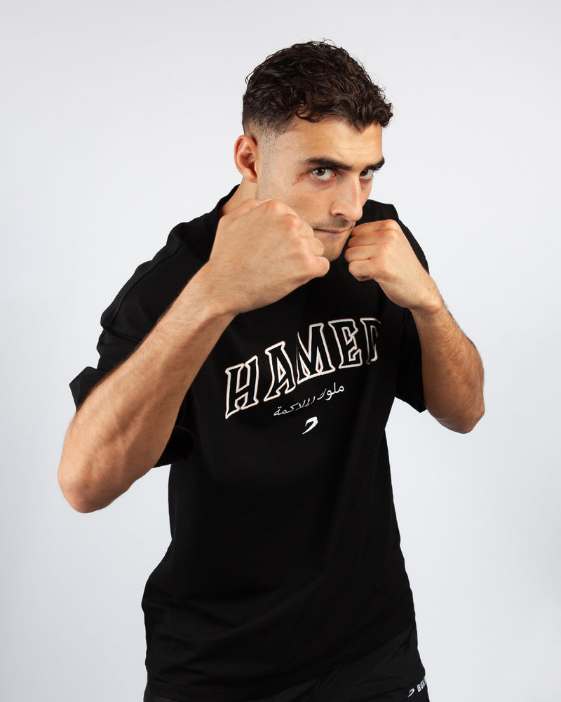 Hamed x BOXRAW Oversized T-Shirt - Black