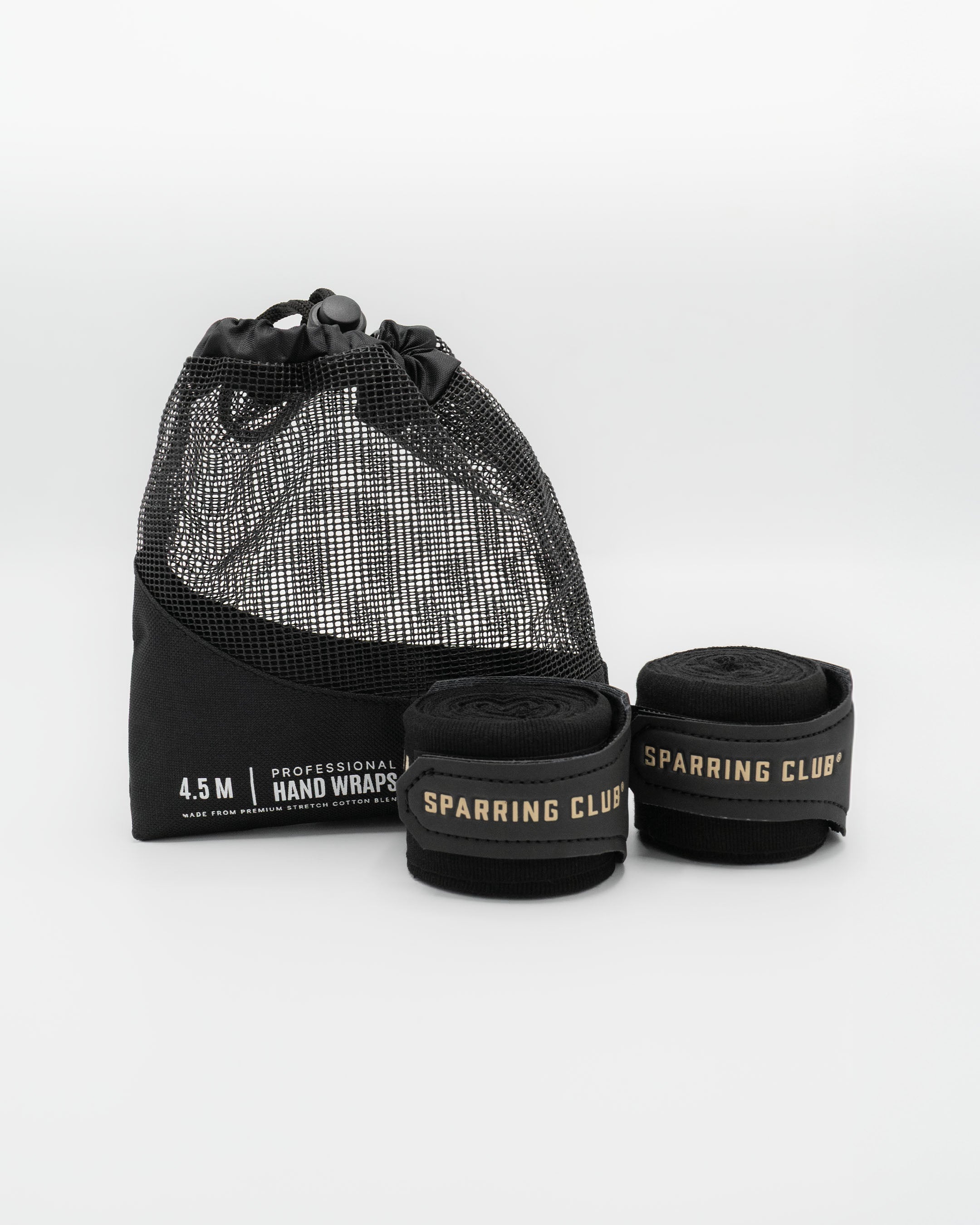 180" Sparring Club Hand Wraps - Black