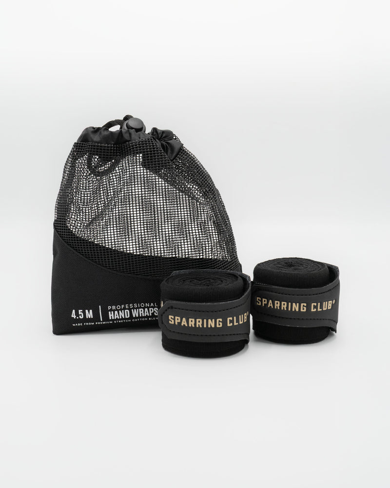 180" Sparring Club Hand Wrap - Black