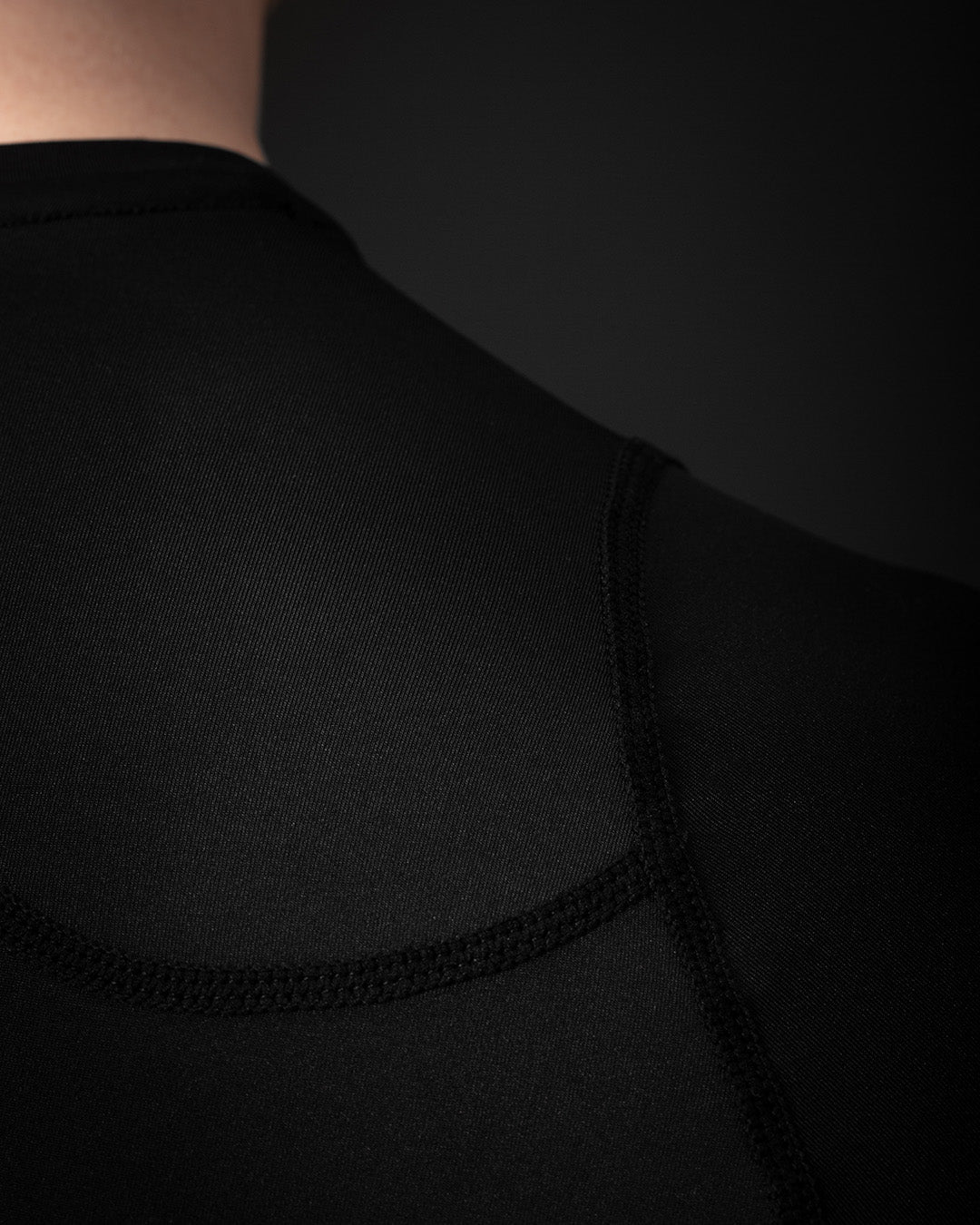 Saddler Compression Long Sleeve T-Shirt - Black