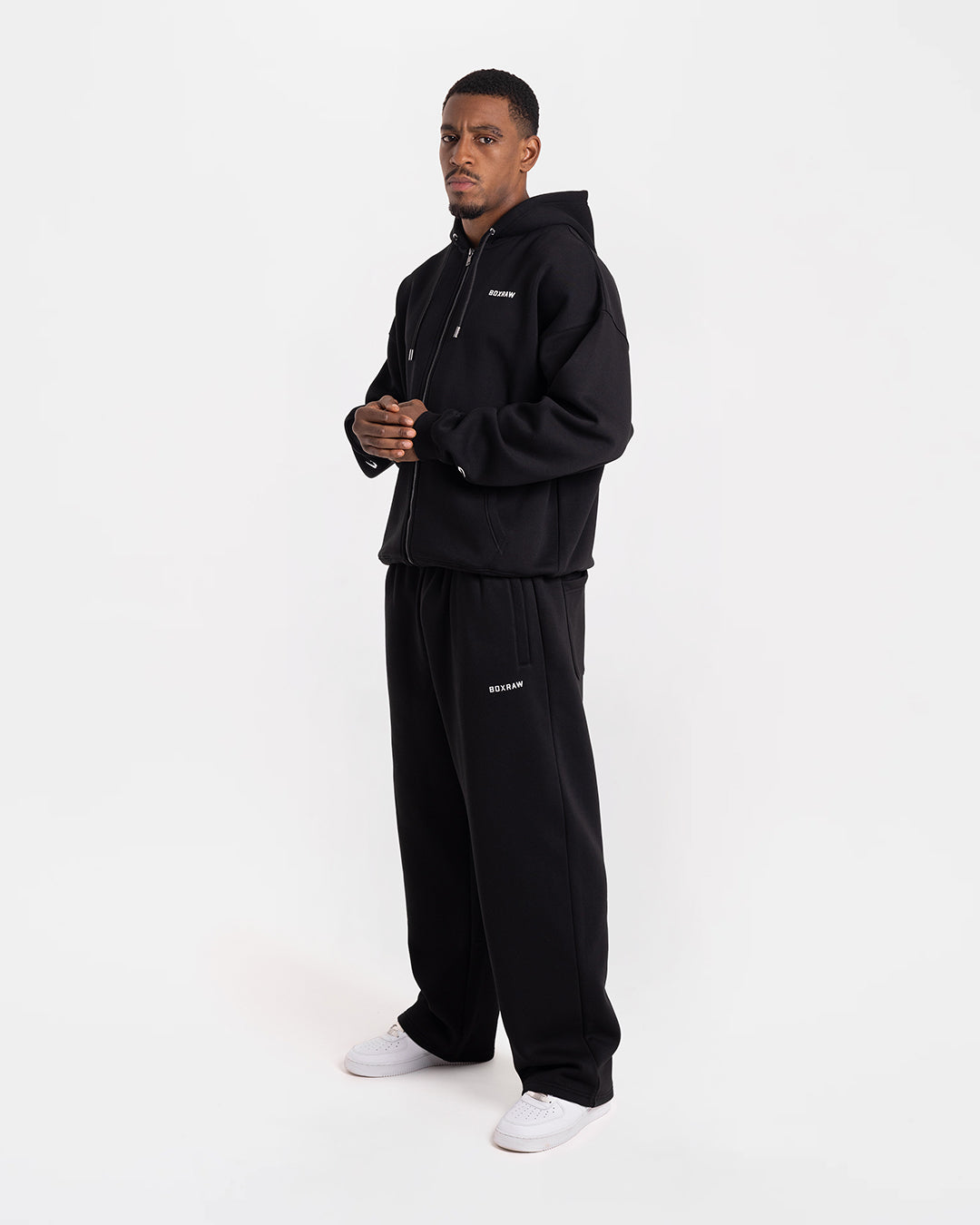 Johnson Straight Leg Joggers - Black