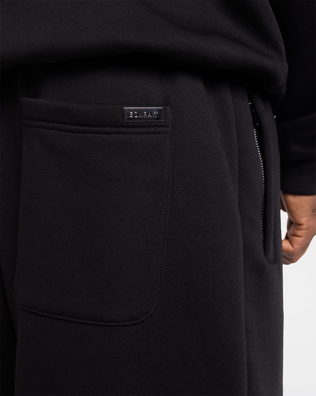 Johnson Straight Leg Joggers - Black