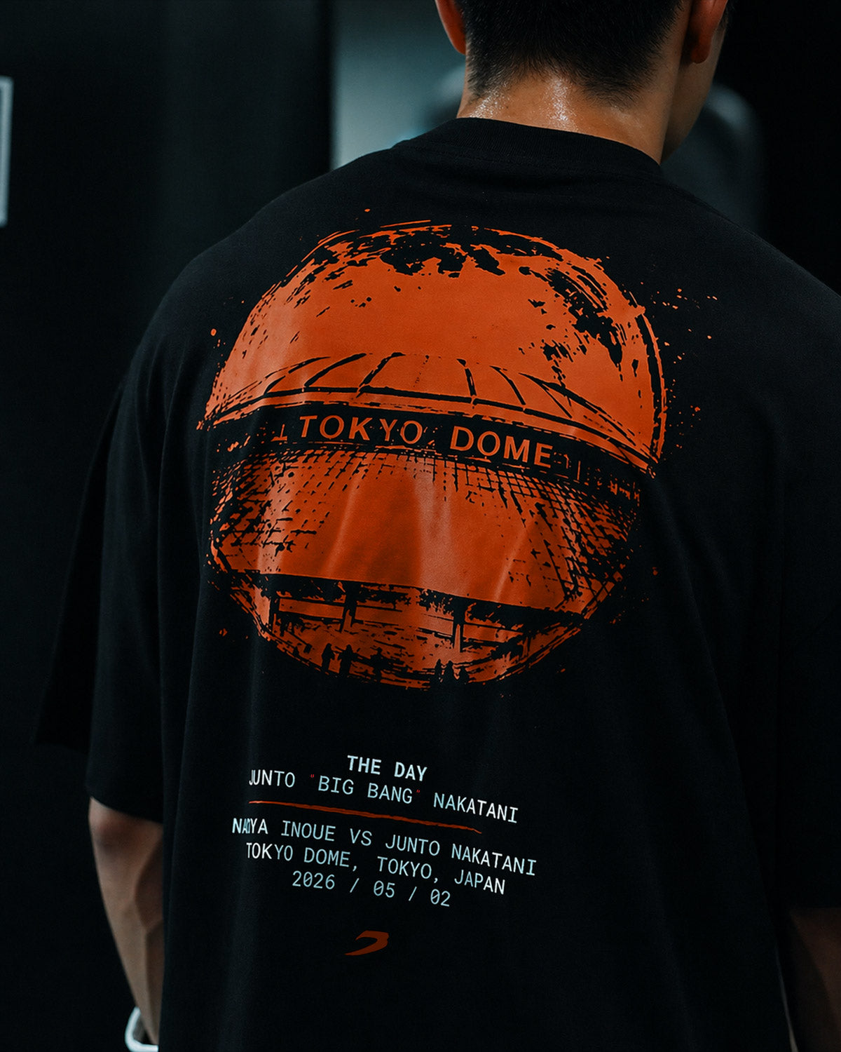 LTD. Edition Nakatani 'The Day' Fight Oversized T-Shirt - Black