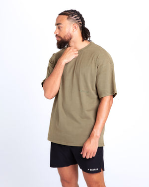 Sparring Club Oversized T-Shirt - Washed Olive